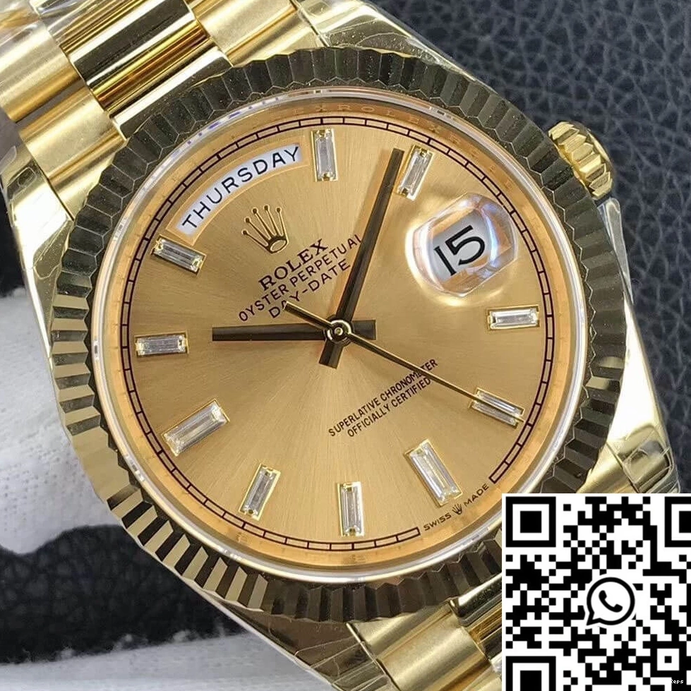 Yellow Date Rolex Gold EW M228238-0005 Factory Day 0330
